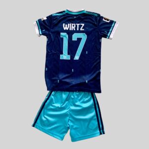 Germany Wirtz #17 Away World Cup Jersey 2026 Kids